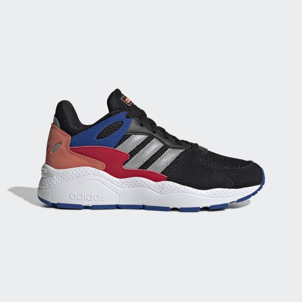 Bocanci Munte Adidas Crazychaos Baieti Romania - Negrii/Argintii Metal/Albastru Regal EG7900